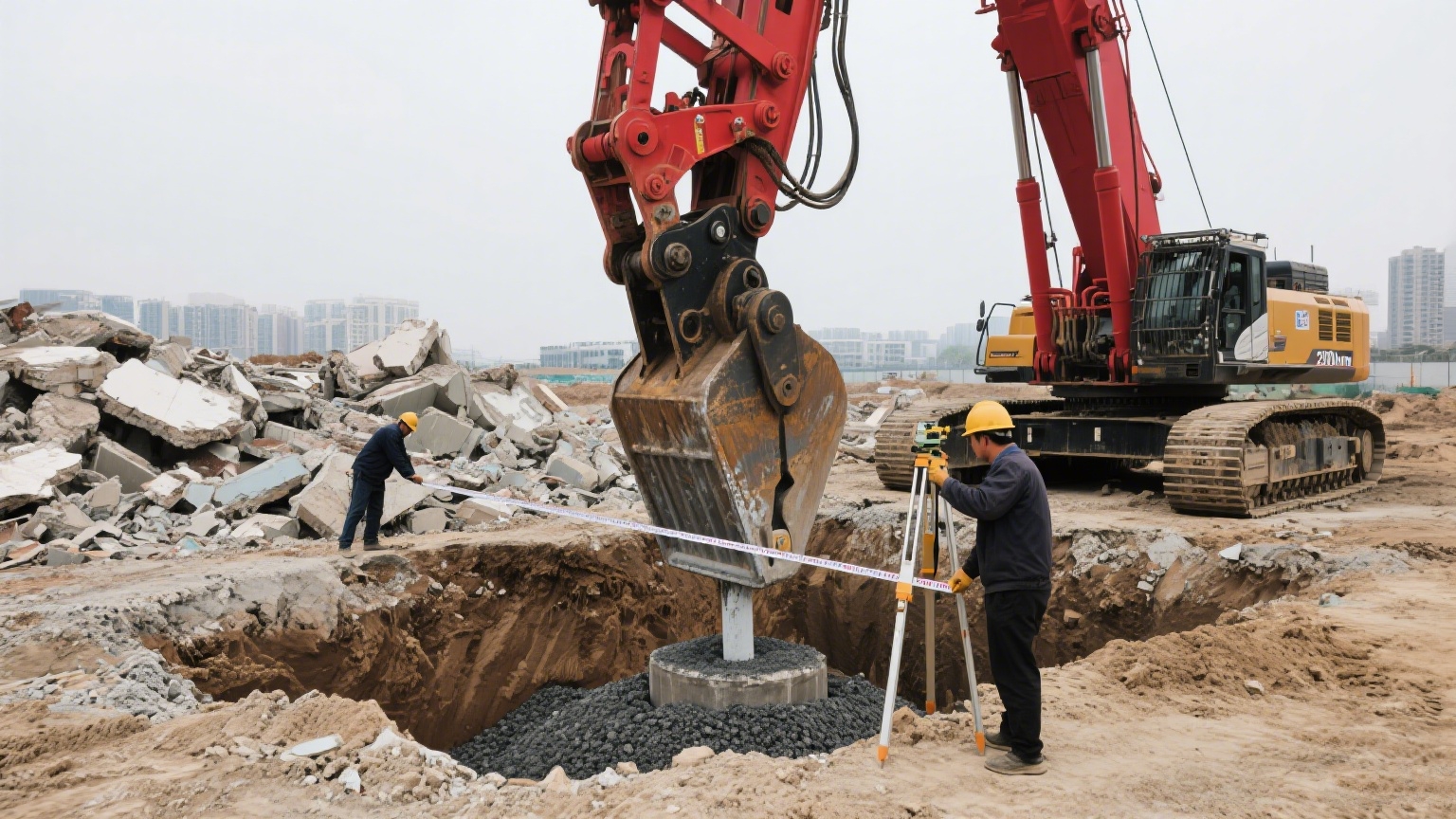 强夯置换施工技术：原理、流程、优势及应用场景